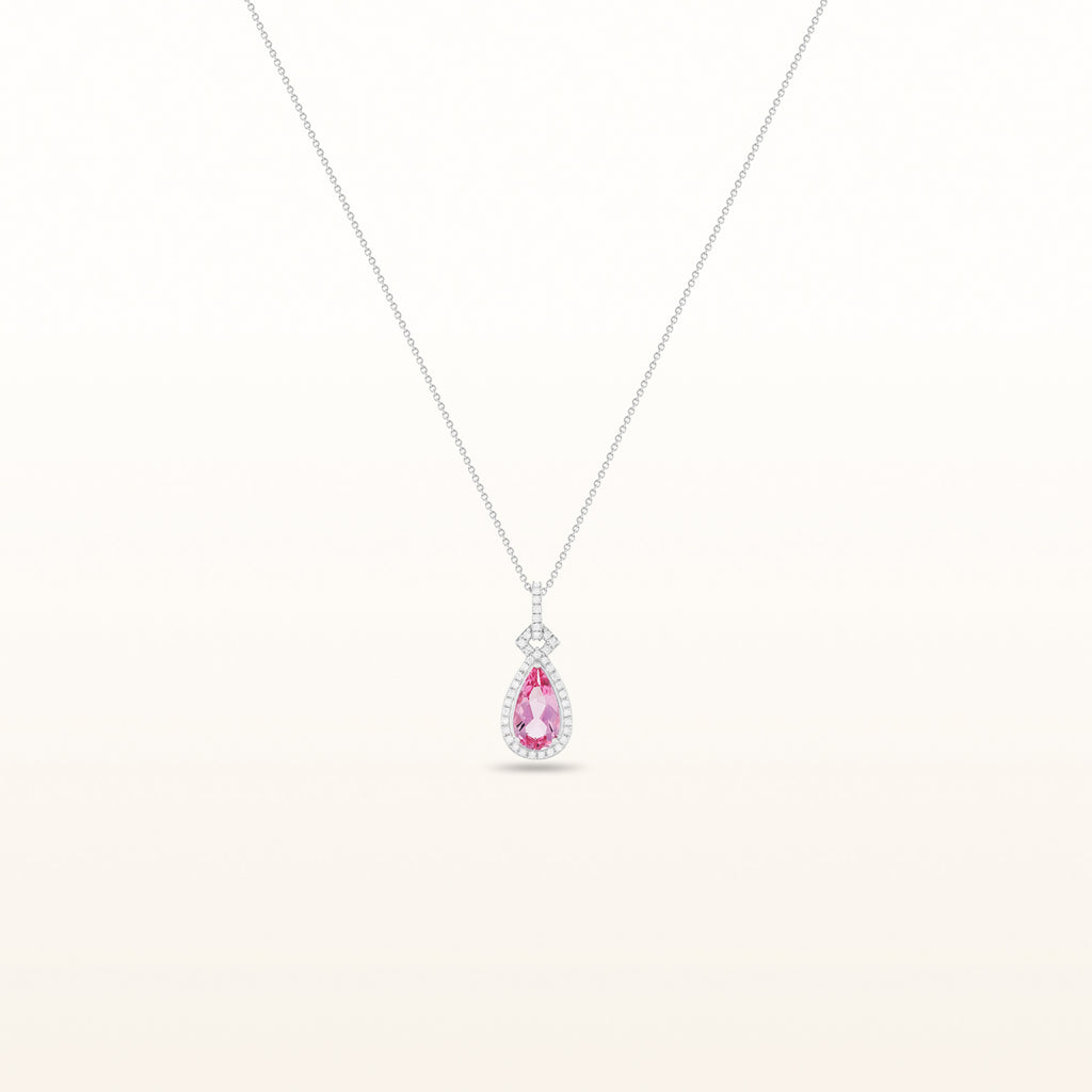 The Pink Morganite Sun Pendant - LeBlanc