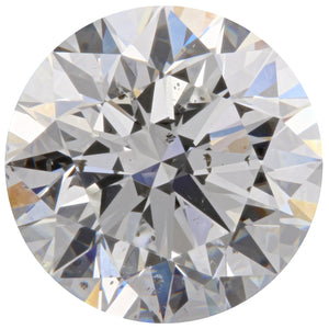 F Color SI1 Clarity GIA Certified Natural Round Brilliant Cut Diamond