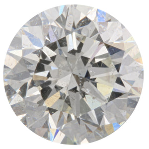 I Color SI2 Clarity GIA Certified Natural Round Brilliant Cut Diamond