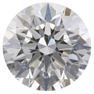 F Color VVS2 Clarity GIA Certified Natural Round Brilliant Cut Diamond