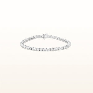 Classic 14kt White Gold Diamond Tennis Bracelet, 3.00 ctw up to 5.50 ctw