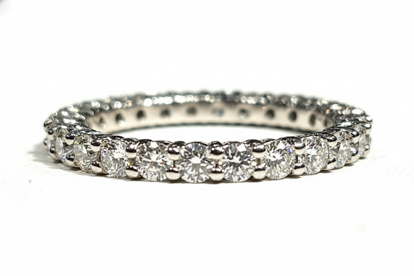 Diamond Eternity Ring in 14K White Gold