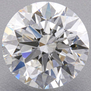 0.57 Carat F Color SI1 Clarity GIA Certified Natural Round Brilliant Cut Diamond