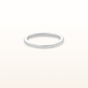2.0 mm Stackable Beaded Band