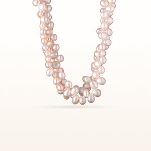 Pink Freshwater Cultured Pearl Multi-Strand Necklace