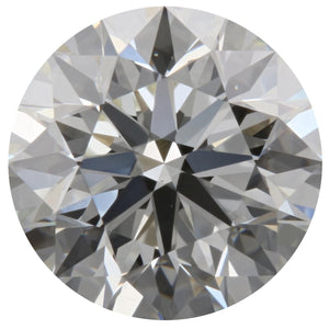 I Color VS2 Clarity GIA Certified Natural Round Brilliant Cut Diamond
