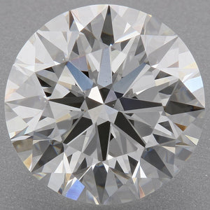 F Color VS1 Clarity GIA Certified Natural Round Brilliant Cut Diamond