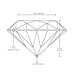 1.01 Carat H Color VS2 Clarity IGI Certified Natural Round Brilliant Cut Diamond