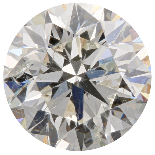 0.84 Carat H Color SI2 Clarity IGI Certified Natural Round Brilliant Cut Diamond