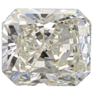 0.76 Carat J Color SI1 Clarity IGI Certified Natural Radiant Cut Diamond