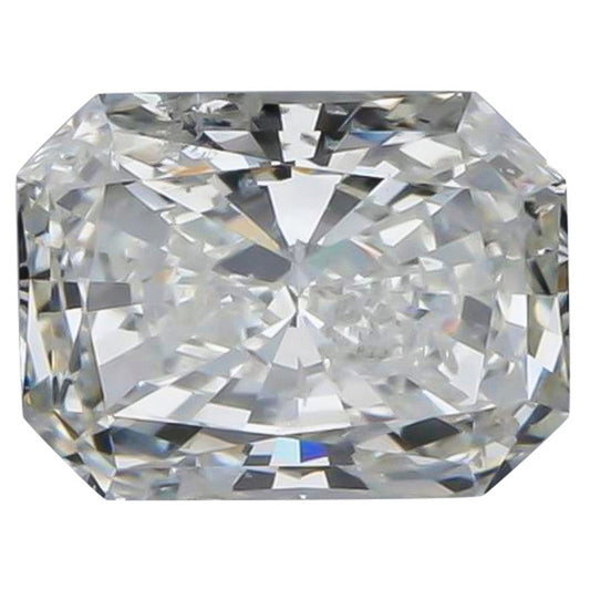 0.83 Carat H Color SI2 Clarity IGI Certified Natural Radiant Cut Diamond