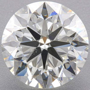 0.96 Carat I Color VS2 Clarity GIA Certified Natural Round Brilliant Cut Diamond