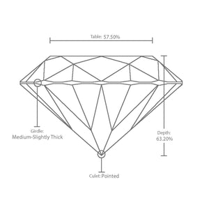 1.30 Carat I Color VS1 Clarity IGI Certified Natural Round Brilliant Cut Diamond