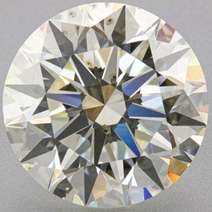 1.51 Carat I Color SI1 Clarity GIA Certified Natural Ideal Round Brilliant Cut Diamond