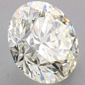 1.51 Carat I Color SI1 Clarity GIA Certified Natural Ideal Round Brilliant Cut Diamond
