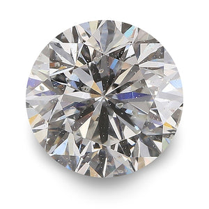 0.71 Carat G Color SI2 Clarity IGI Certified Natural Round Brilliant Cut Diamond