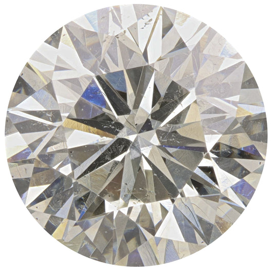 0.76 Carat I Color SI2 Clarity IGI Certified Natural Round Brilliant Cut Diamond