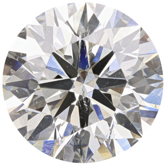 0.90 Carat H Color SI2 Clarity IGI Certified Natural Round Brilliant Cut Diamond