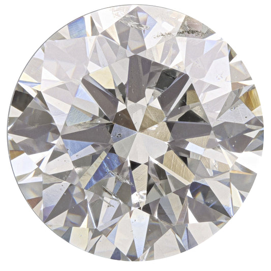 0.86 Carat F Color SI2 Clarity IGI Certified Natural Round Brilliant Cut Diamond