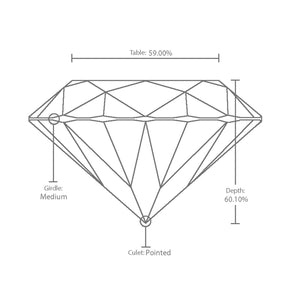 2.50 Carat J Color SI1 Clarity IGI Certified Natural Round Brilliant Cut Diamond