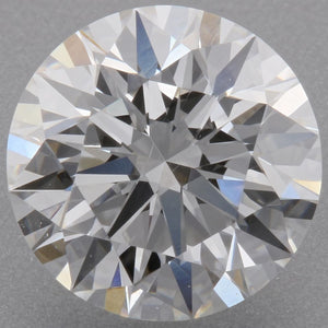 F Color VS2 Clarity GIA Certified Natural Round Brilliant Cut Diamond