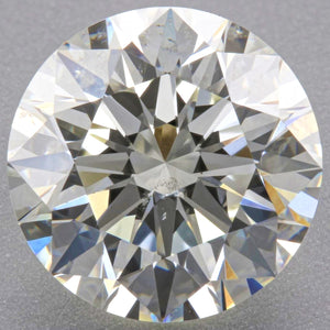 0.52 Carat J Color SI1 Clarity GIA Certified Natural Round Brilliant Cut Diamond