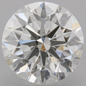 0.56 Carat H Color VS2 Clarity GIA Certified Natural Round Brilliant Cut Diamond