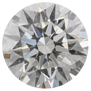0.59 Carat F Color VVS2 Clarity GIA Certified Natural Round Brilliant Cut Diamond