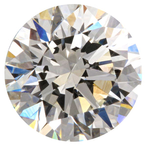 0.61 Carat H Color VVS2 Clarity GIA Certified Natural Round Brilliant Cut Diamond