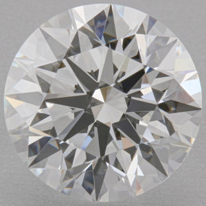 0.58 Carat E Color VVS2 Clarity GIA Certified Natural Round Brilliant Cut Diamond