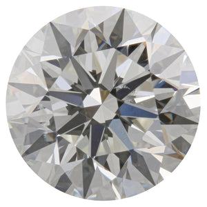 0.50 Carat H Color SI1 Clarity GIA Certified Natural Round Brilliant Cut Diamond