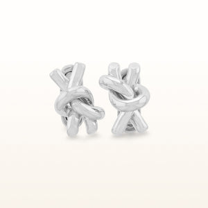 925 Sterling Silver Knot Cufflinks