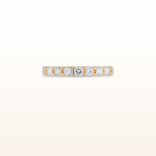 0.50 ctw 7-Stone Round Diamond Band