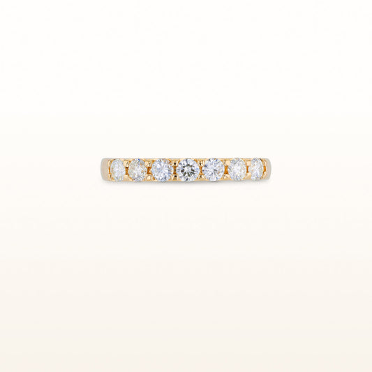 0.50 ctw 7-Stone Round Diamond Band