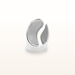 925 Sterling Silver Open Wave Ring