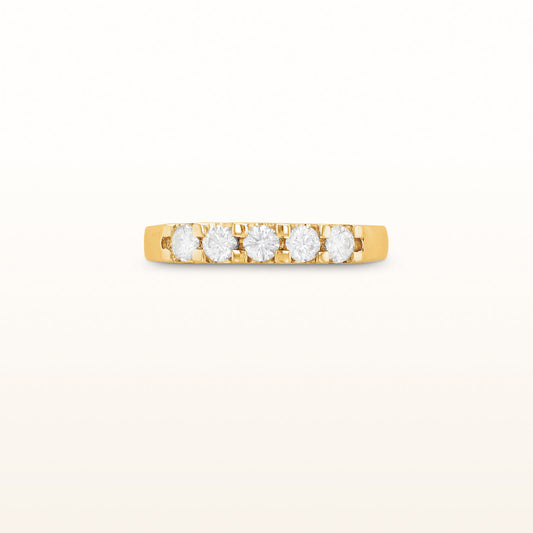 5-Stone Diamond Anniversary Ring