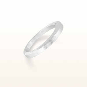 925 Sterling Silver Wire Brushed Ring