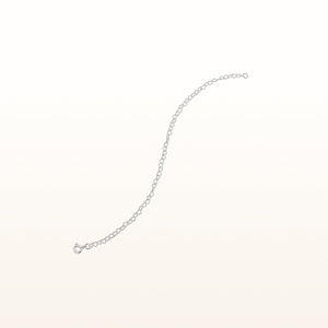 Petite 925 Sterling Silver Mini Heart Link Bracelet